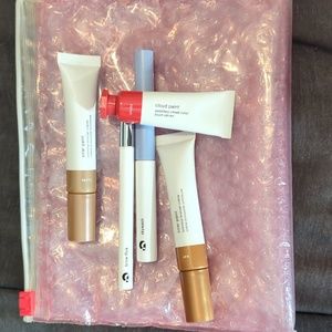 Glossier Bundle cloud paint solar paint skywash brow flick